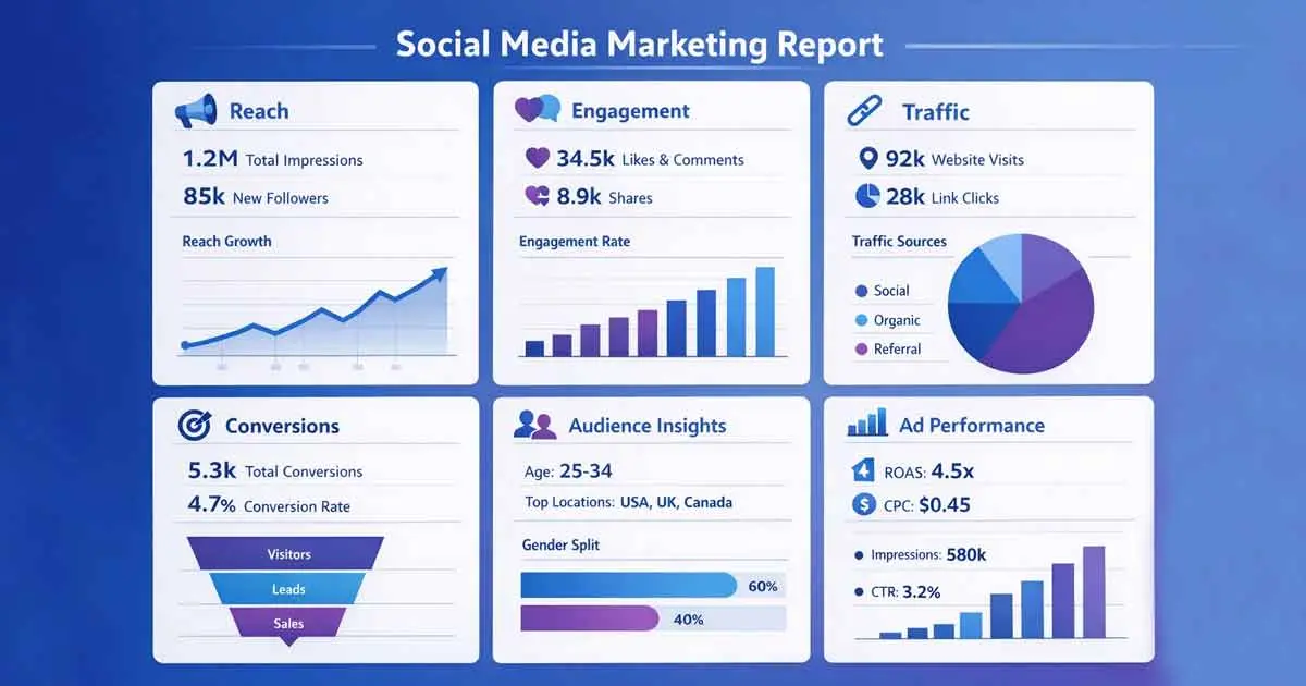 What Social Media Stats Are Important for a Marketing Report